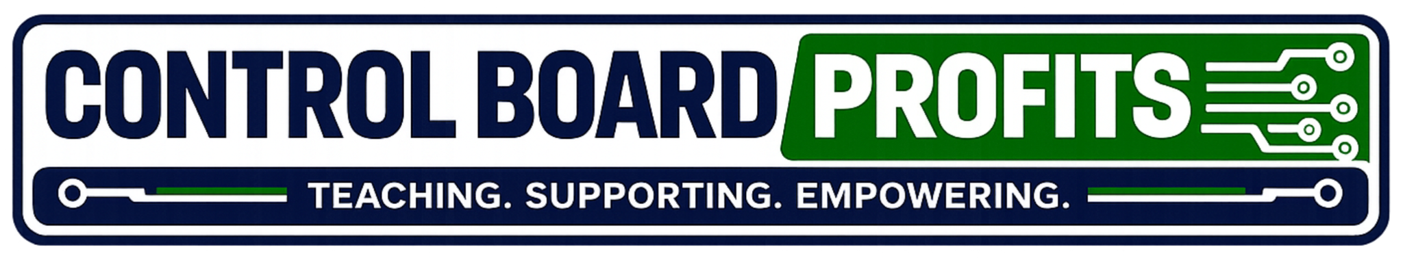 Control Board Profits — Teaching. Supporting. Empowering.